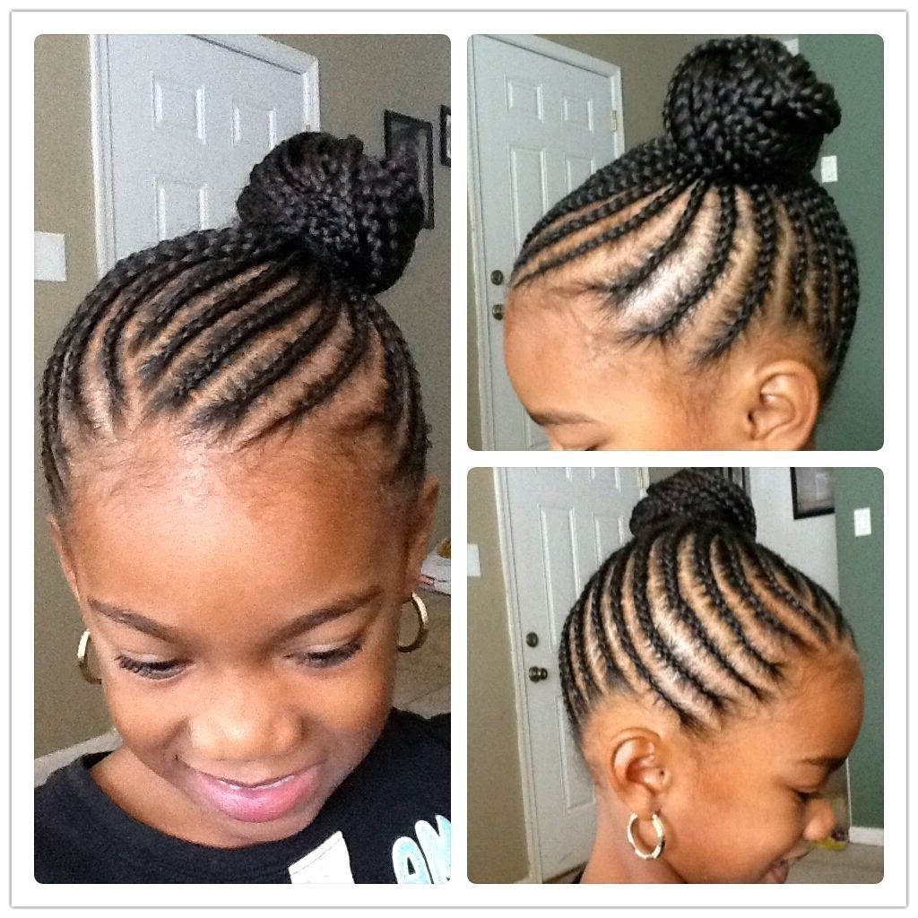Pretty Cornrow Style African American Natural Protective Nature In Widely Used African American Side Cornrows Hairstyles (View 11 of 15)