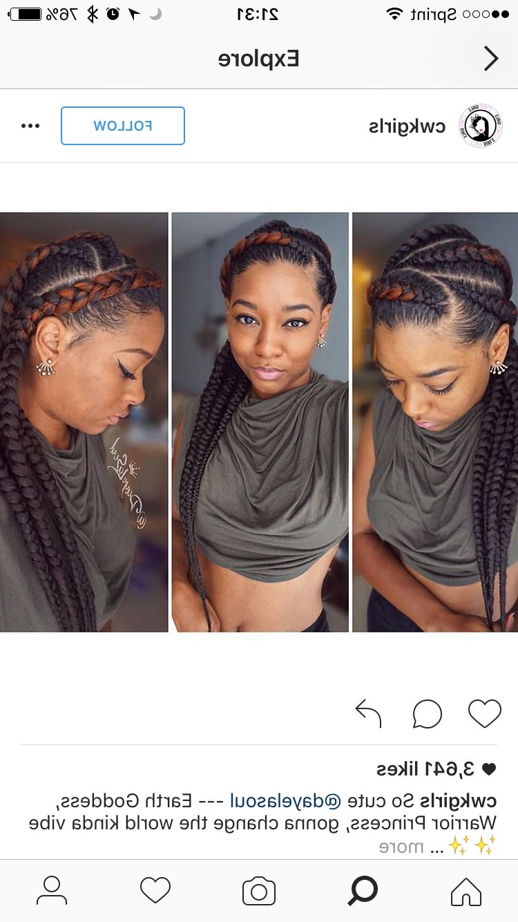 Princess Crown Braid: One Of The Best Updated Version For Teenage Pertaining To Well Known Big Updo Cornrows Hairstyles (View 8 of 15)