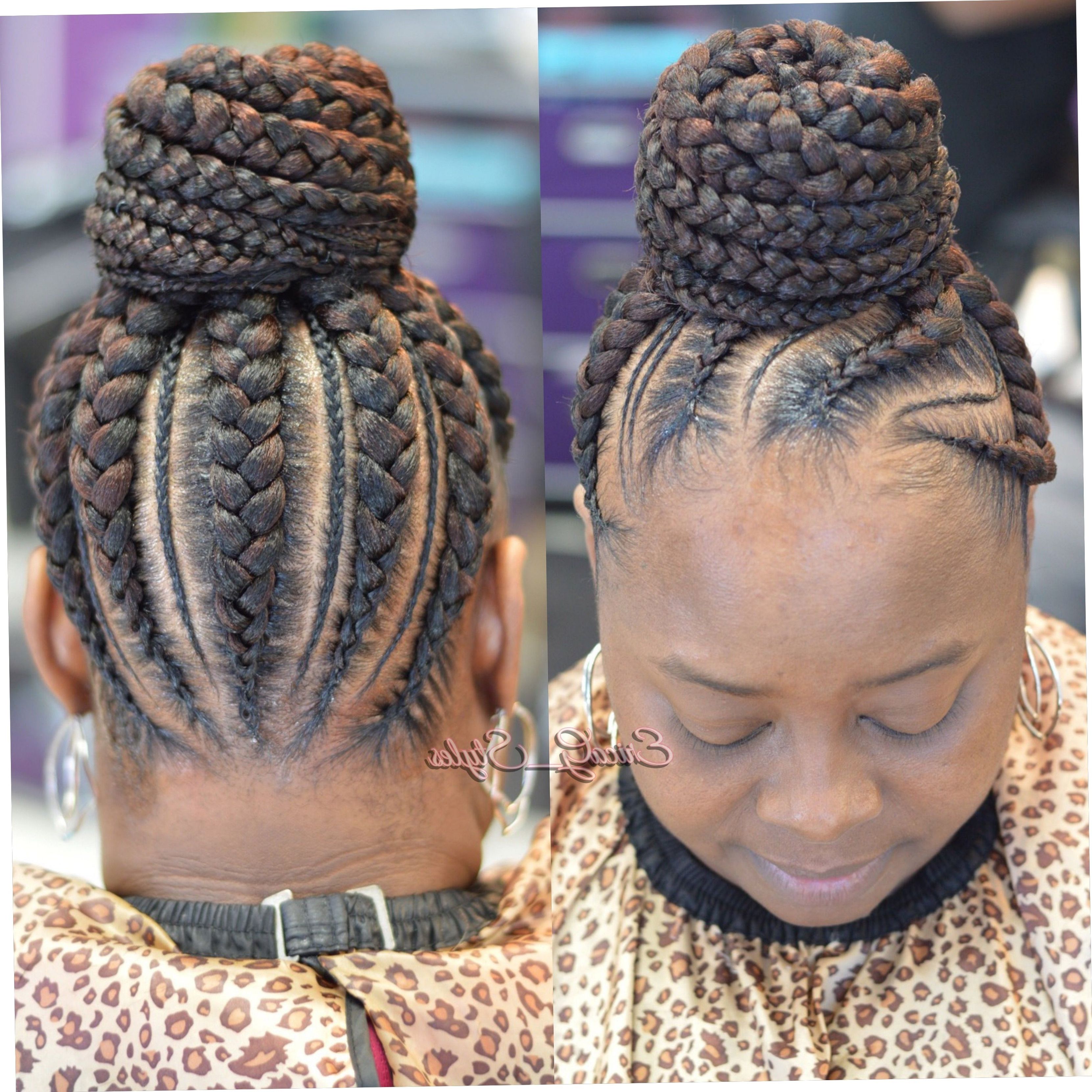 Recent Invisible Cornrows Hairstyles In Ghana Braids Invisible Cornrow Braids Hairstyle Tutorial Part  (View 5 of 15)