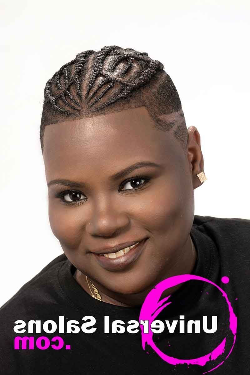 Short Twists Hairstyle For Black Women From Speedy Hendrix In Best And Newest Braided Hairstyles With Tapered Sides (View 8 of 15)