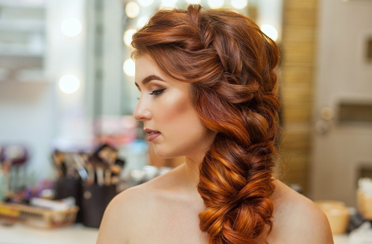 Side Hairstyles: 18 Looks To Switch Up Your Average Hairstyles Throughout Newest Bohemian Side Braid Hairstyles (View 12 of 15)