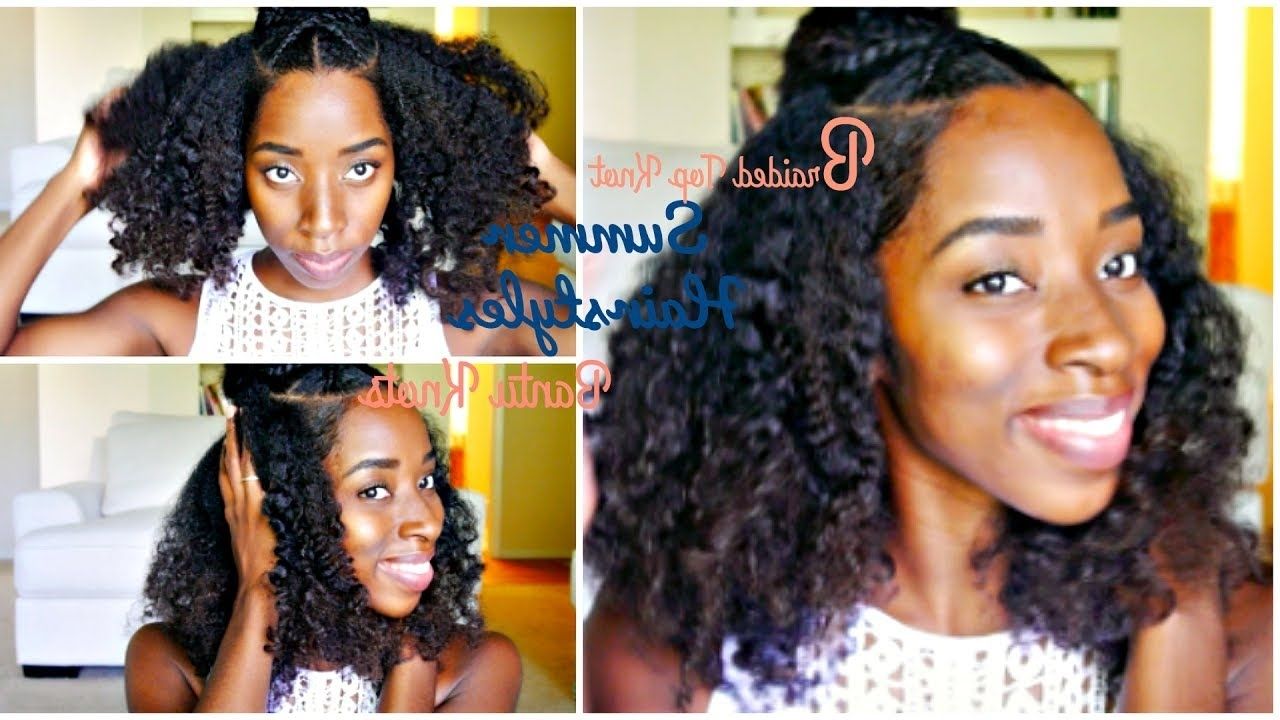 Summer Styles For Natural Hair With Well Liked Exotic Twisted Knot Hairstyles (View 13 of 15)