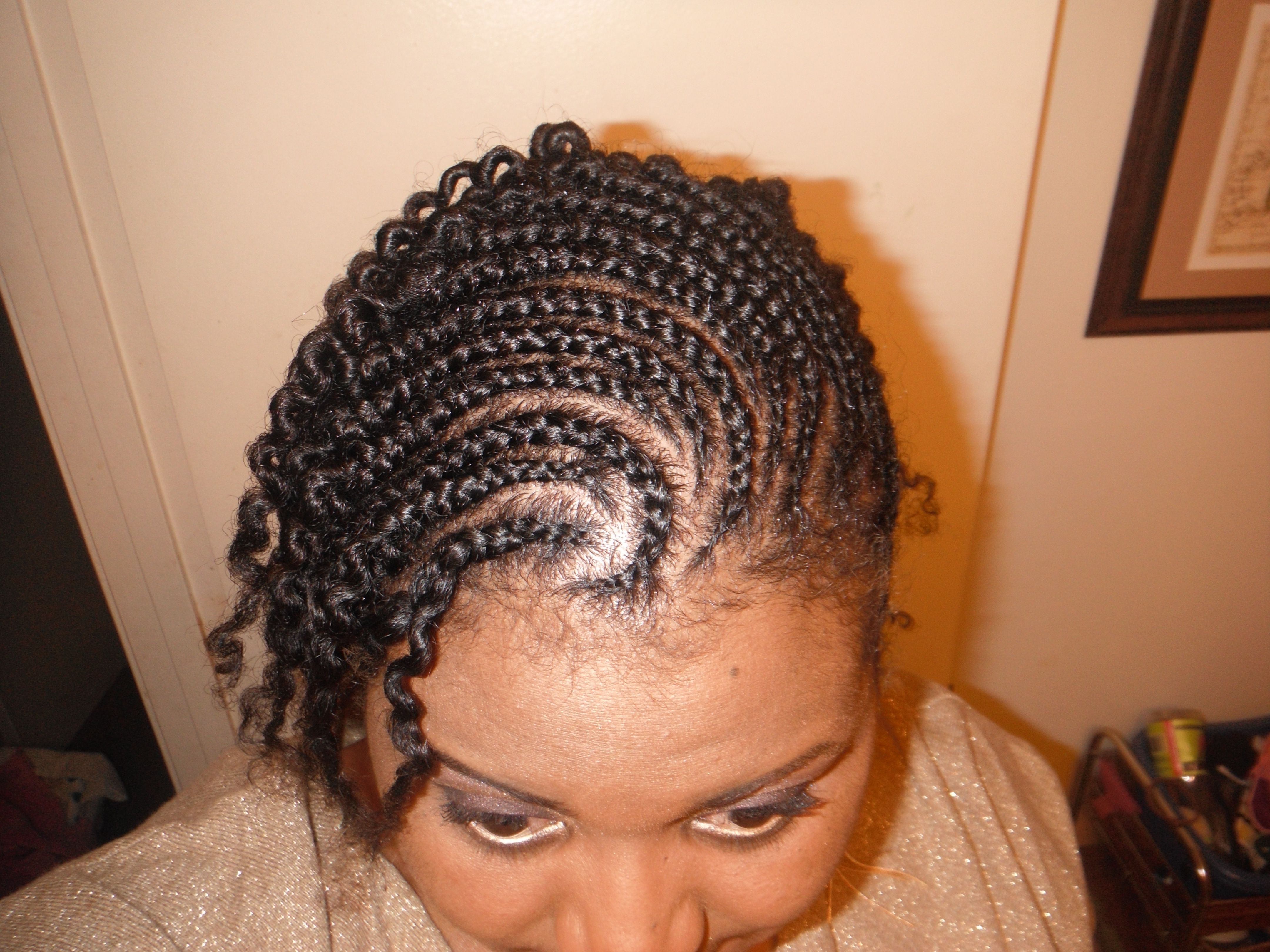 Trendy Cornrows With A Twist In Copycat Style Cornrows And Twist Out On Natural Hair Best Of Cornrow (View 7 of 15)
