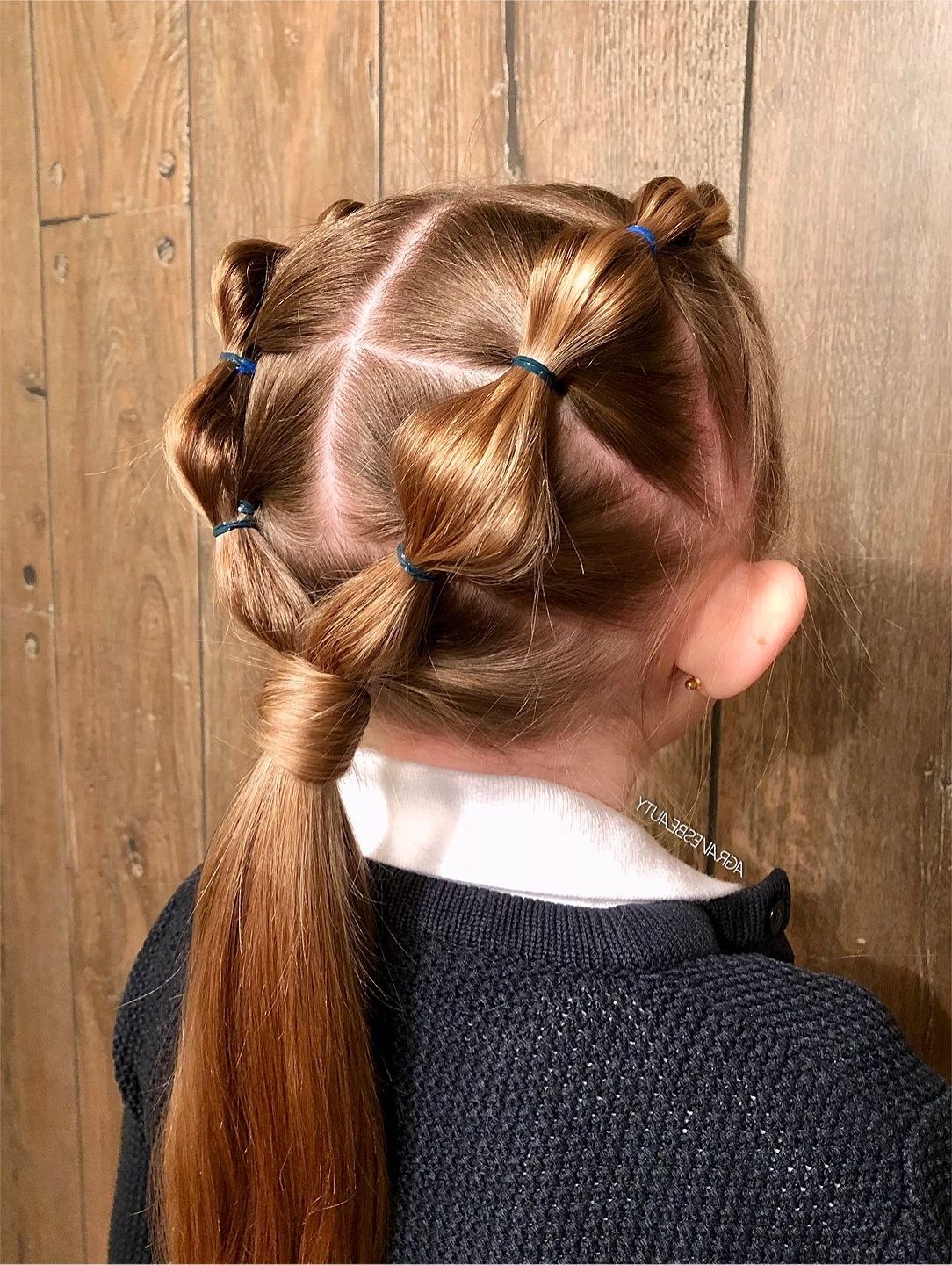 Trendy French Braid Hairstyles With Bubbles Intended For Keeping It Nice And Easy With Some Bubble Braids! (View 7 of 15)