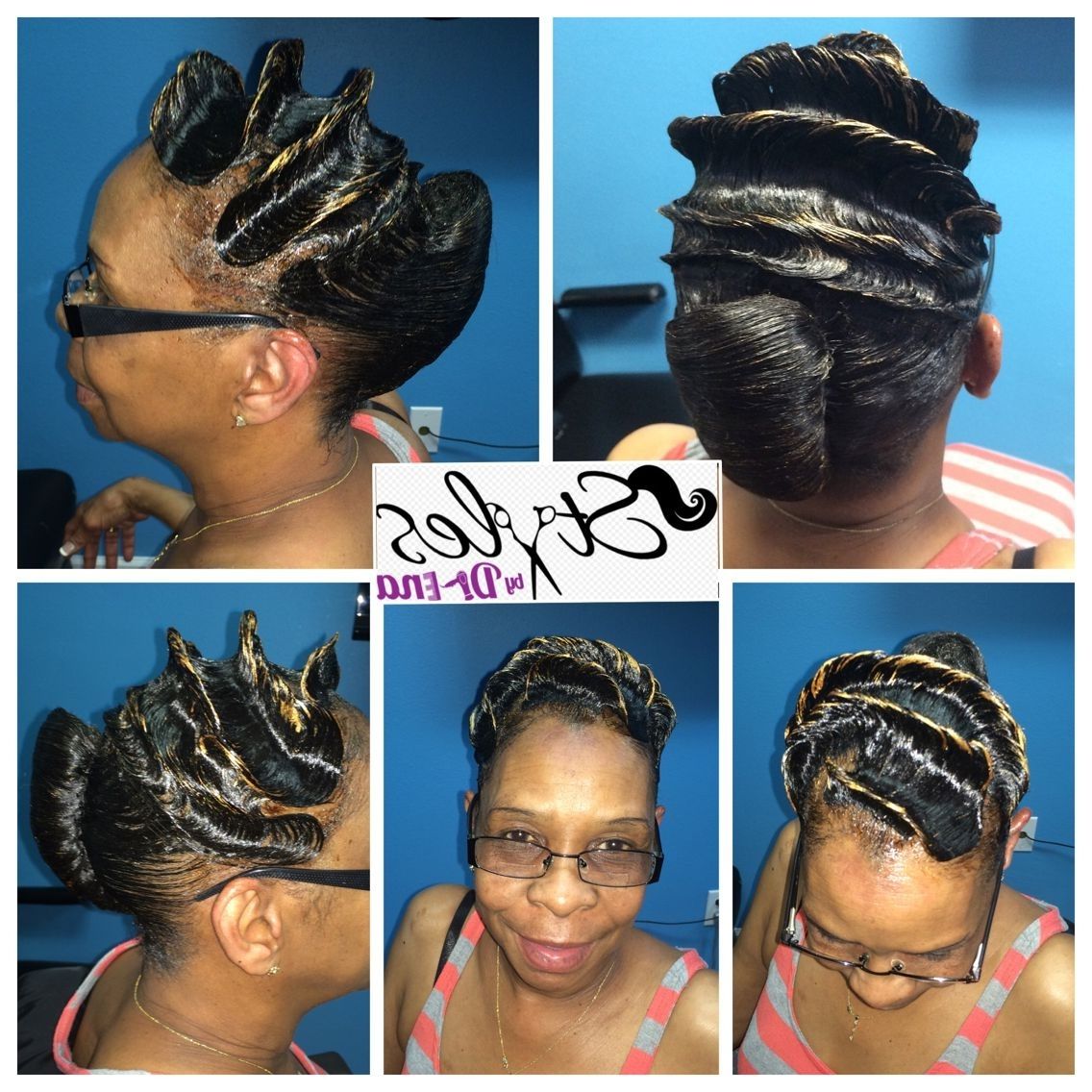 Updos & Ponytails Intended For Most Popular Spirals Rolled Braided Updo (View 3 of 15)