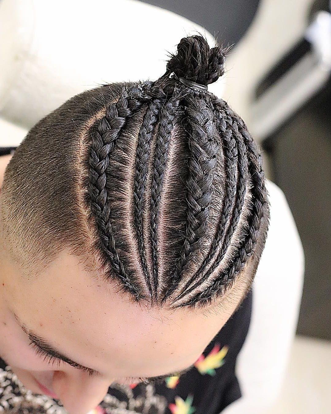 Well Known Cornrows Hairstyles For Guys Within 24 Popular Man Braids Hairstyles  (View 12 of 15)