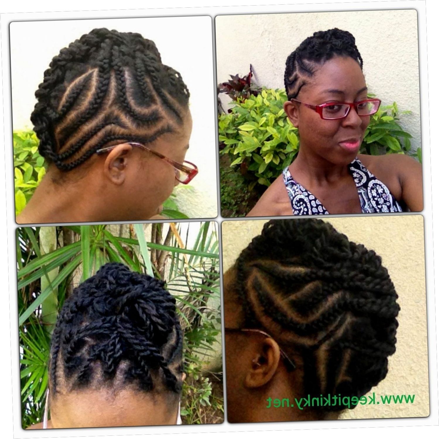 Well Known Cornrows Hairstyles For Short Hair Inside Cornrow Hairstyles Short Hair (View 3 of 15)