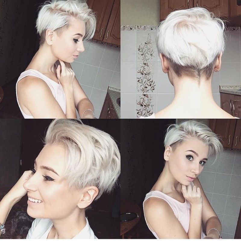 [%well Known Sassy Undercut Pixie With Bangs For 25 Edgy Pixie Undercut Ideas To Try Right Now! [august, 2018]|25 Edgy Pixie Undercut Ideas To Try Right Now! [august, 2018] Pertaining To Most Popular Sassy Undercut Pixie With Bangs%] (View 4 of 15)