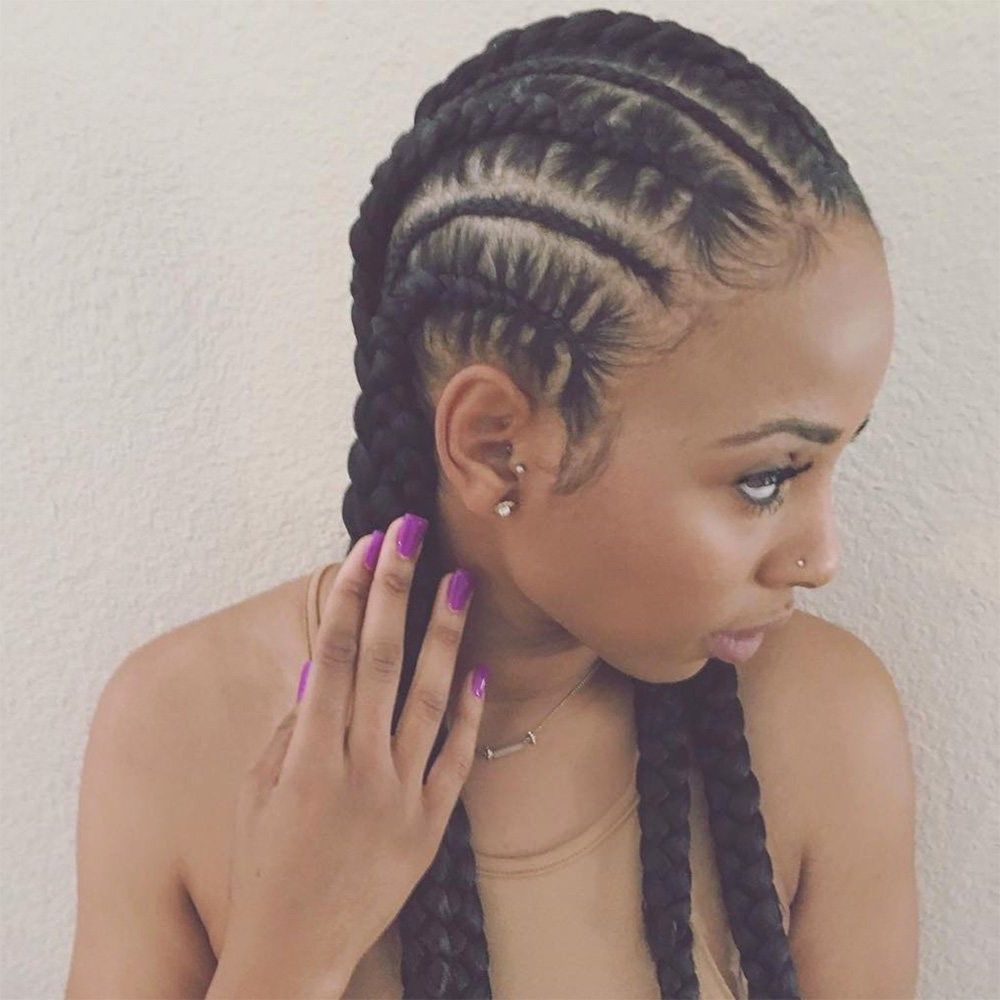 Why Are Braided Hairstyles Healthy For Your Hair? – Living Charm With Favorite Crazy Cornrows Hairstyles (View 11 of 15)