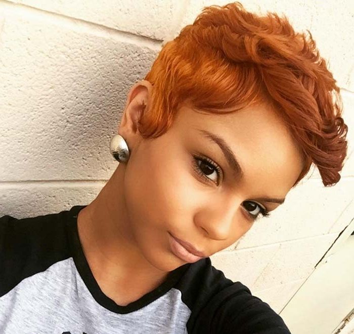 Widely Used African American Messy Ashy Pixie Haircuts Inside 100 Short Hairstyles For Women: Pixie, Bob, Undercut Hair (View 10 of 15)