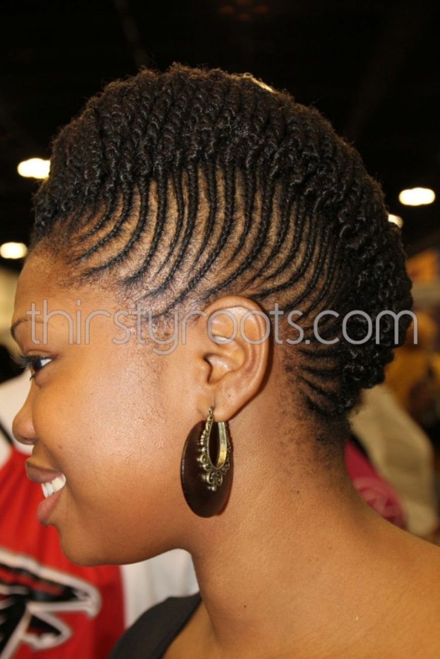 Widely Used Black Braided Mohawk Pertaining To Natural Braided Mohawk Hairstyles For Black Women Mohawk Braids  (View 11 of 15)