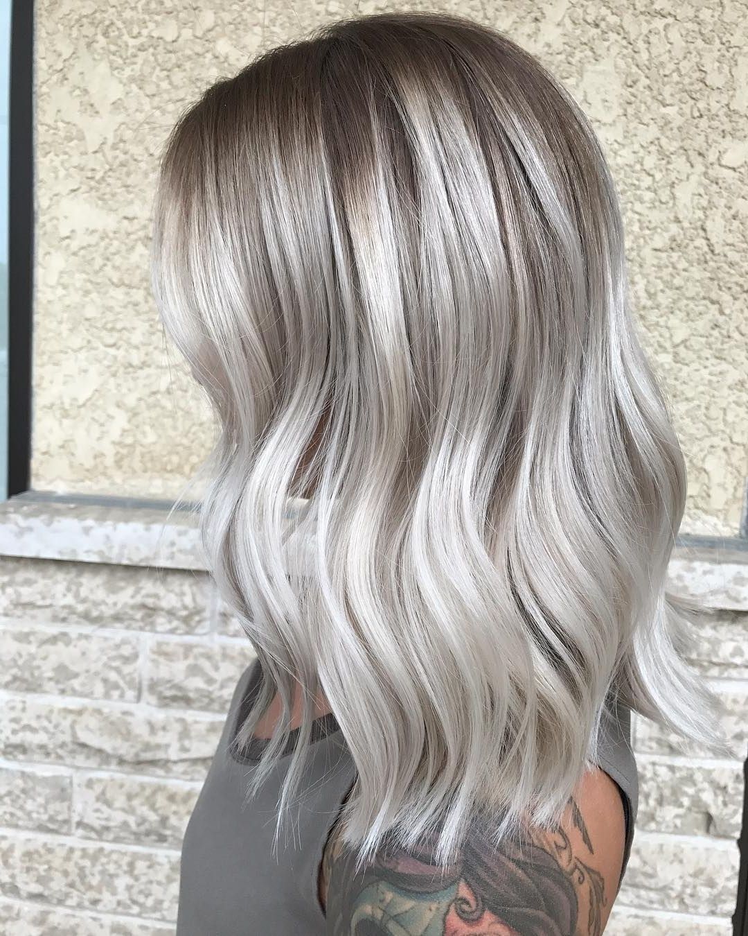 10 Ash Blonde Hairstyles For All Skin Tones, 2018 Best Hair Color Trends Inside Recent Fade To White Blonde Hairstyles (View 4 of 20)