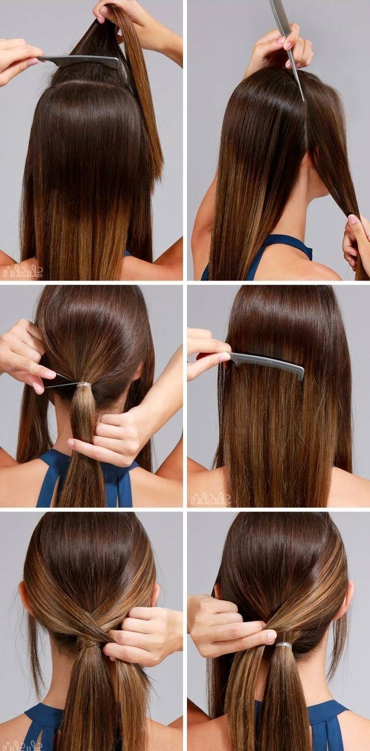 10 Simple And Easy Hairstyling Hacks For Those Lazy Days – Page 2 Of Regarding Most Recently Released Stylish Low Pony Hairstyles With Bump (View 16 of 20)