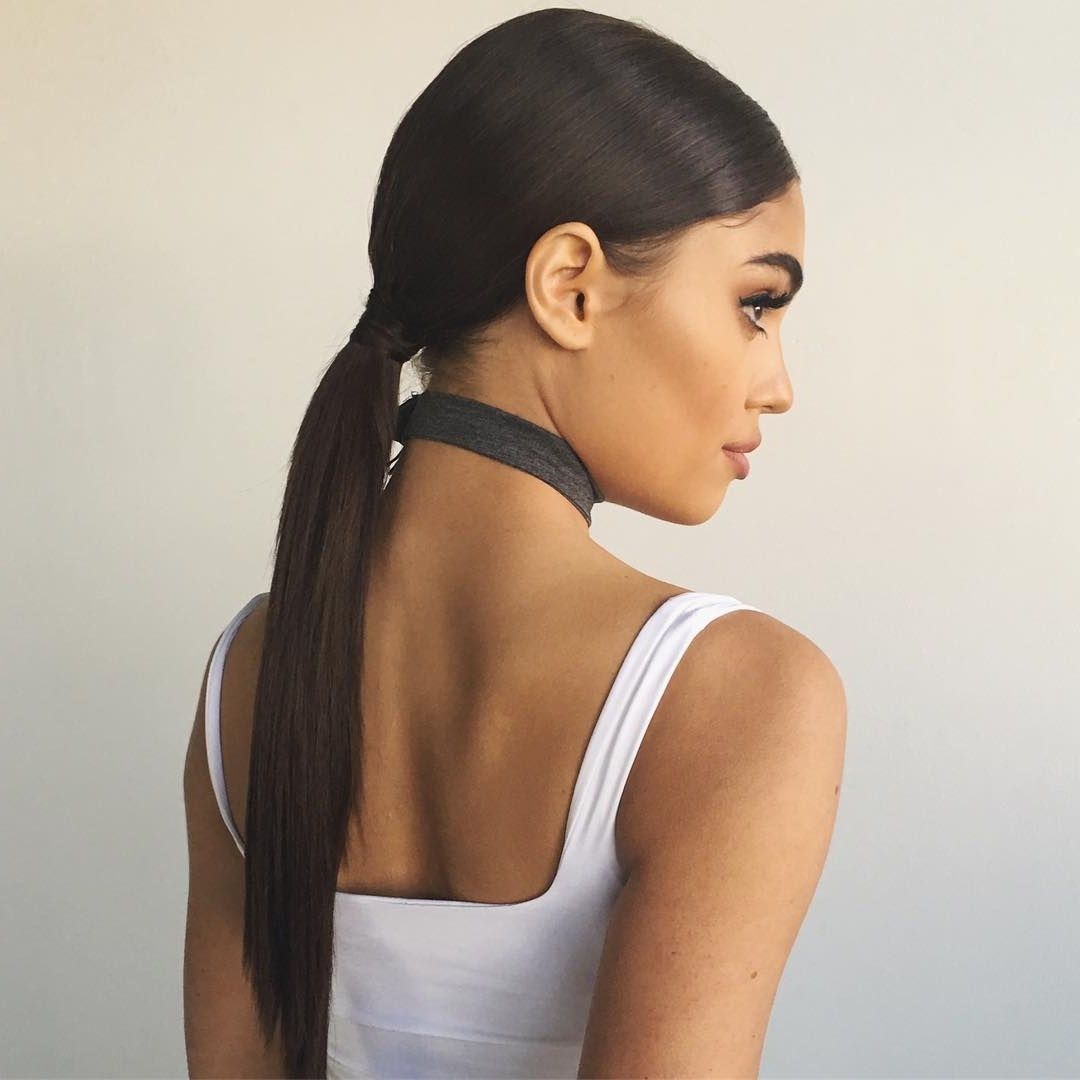 20 Power Hair Ideas For Strong And Confident Women Within Newest Sleek Straightened Black Ponytail Hairstyles (View 11 of 20)