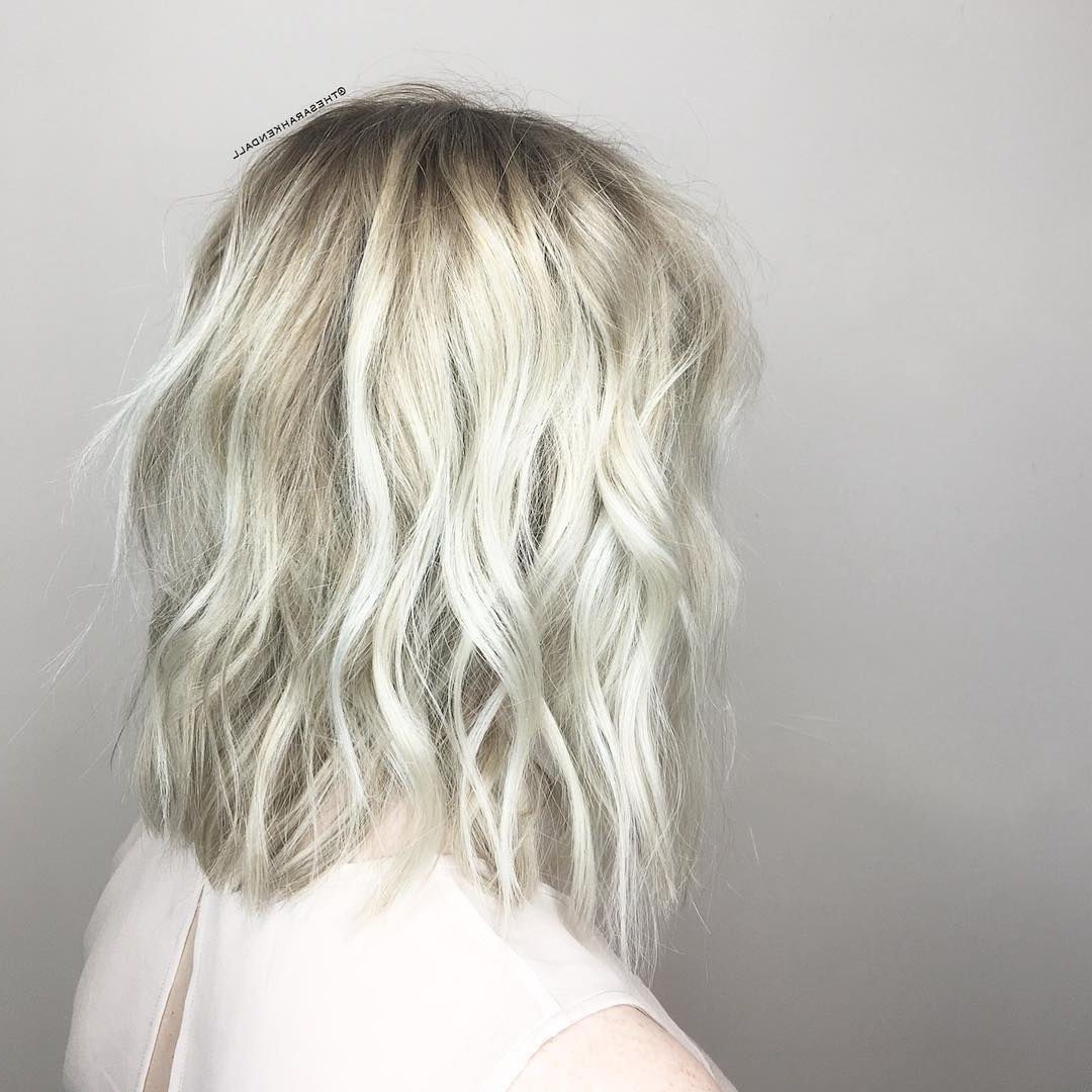 20 Trendy Hair Color Ideas For Women – 2017: Platinum Blonde Hair Ideas In Preferred Sleek White Blonde Lob Hairstyles (Gallery 20 of 20)