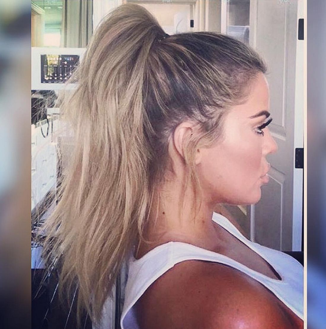 2017 Blonde Flirty Teased Ponytail Hairstyles Inside Get A Voluminous, Messy Ponytail In Just 5 Minutes. (Gallery 5 of 20)