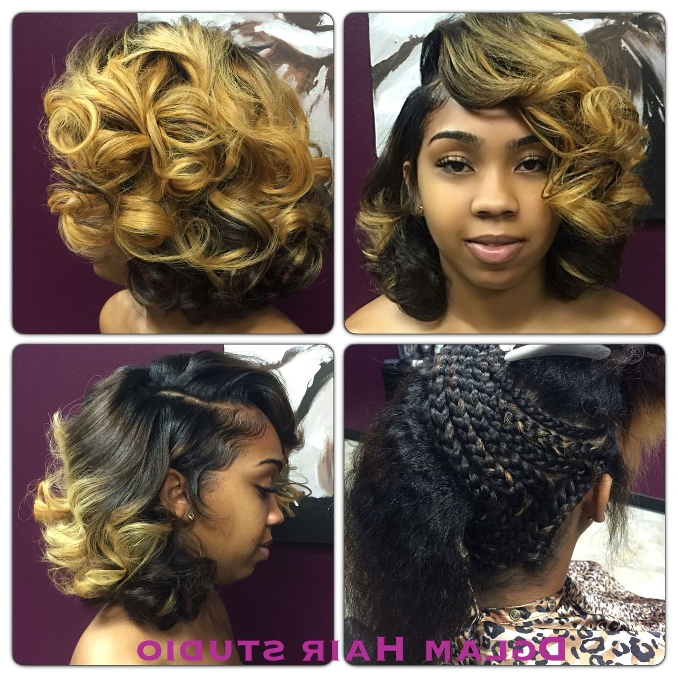 2017 Medium Blonde Bob With Spiral Curls With Bob Length Hair, Shoulder Length Blonde Bob, Quick Weave Bob (View 7 of 20)