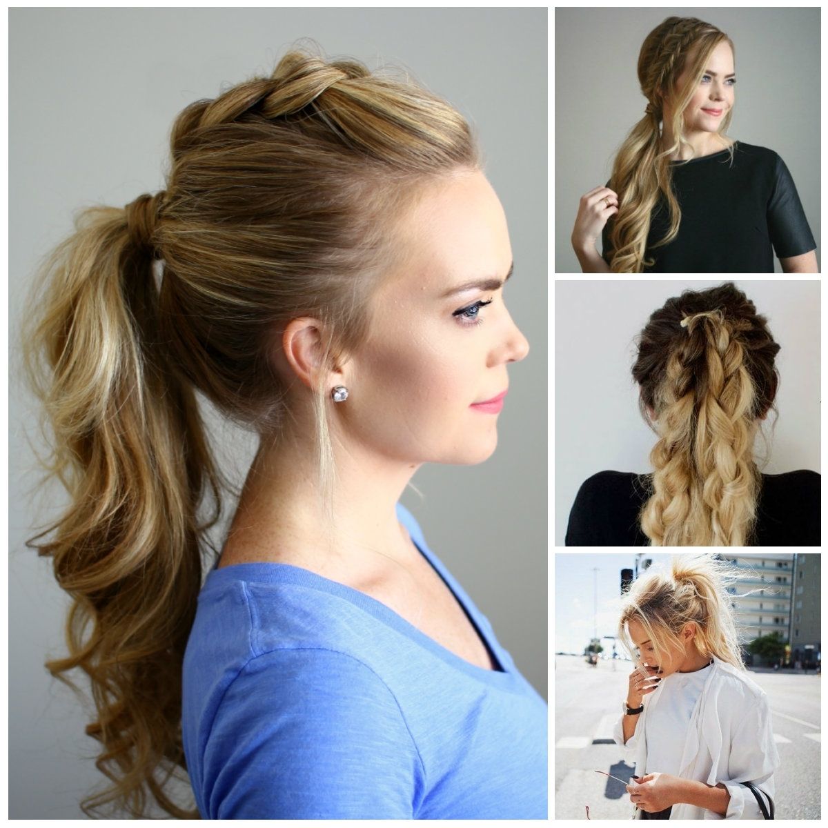 2018 Casual Retro Ponytail Hairstyles Regarding Effortless Messy Ponytail Hairstyles (View 14 of 20)