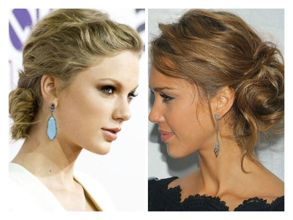 2018 Classy Flower Studded Pony Hairstyles Pertaining To How To Match Your Earrings To Your Hairstyle – Hair World Magazine (View 17 of 20)