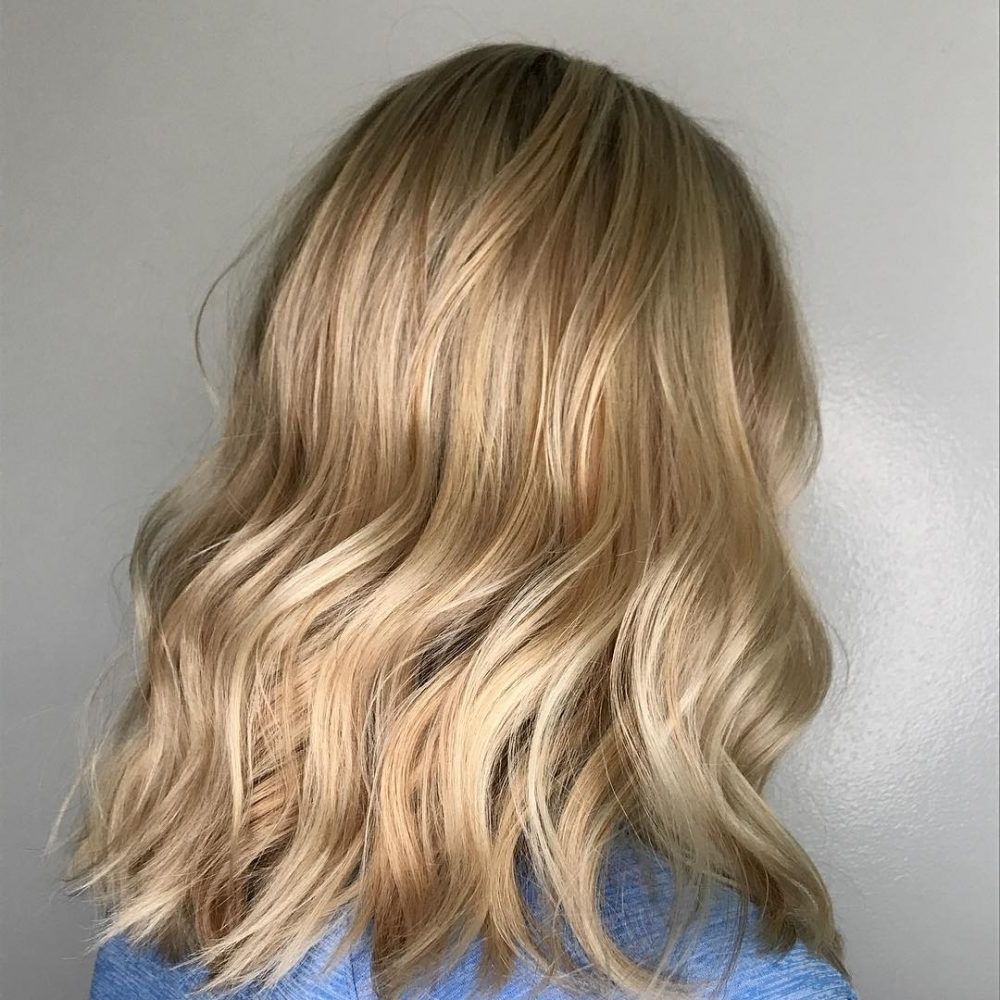 21 Hottest Honey Blonde Hair Color Ideas Of 2018 Pertaining To Most Recent Multi Tonal Mid Length Blonde Hairstyles (View 16 of 20)