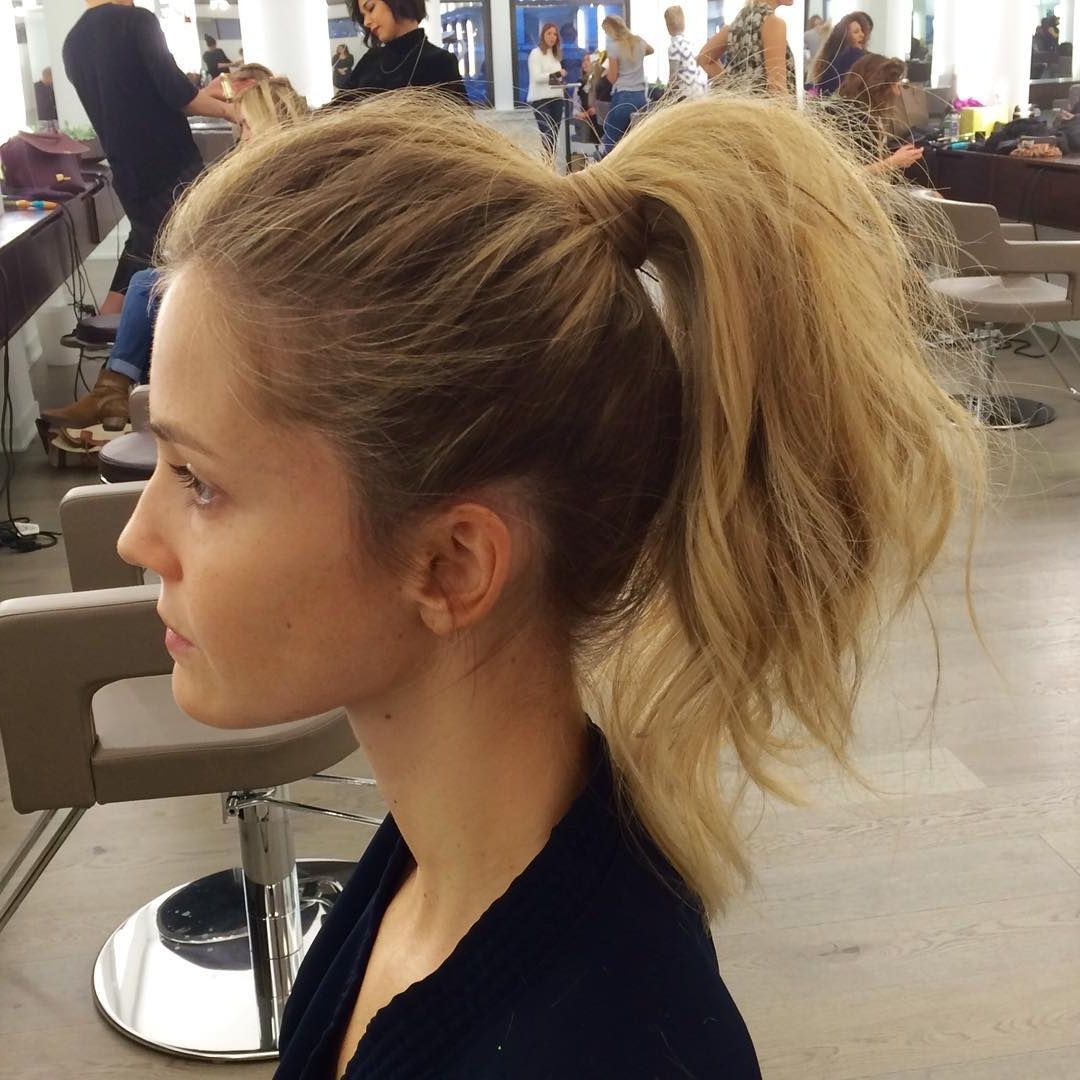 28 Messy Ponytails For Every Occasion  (View 5 of 20)