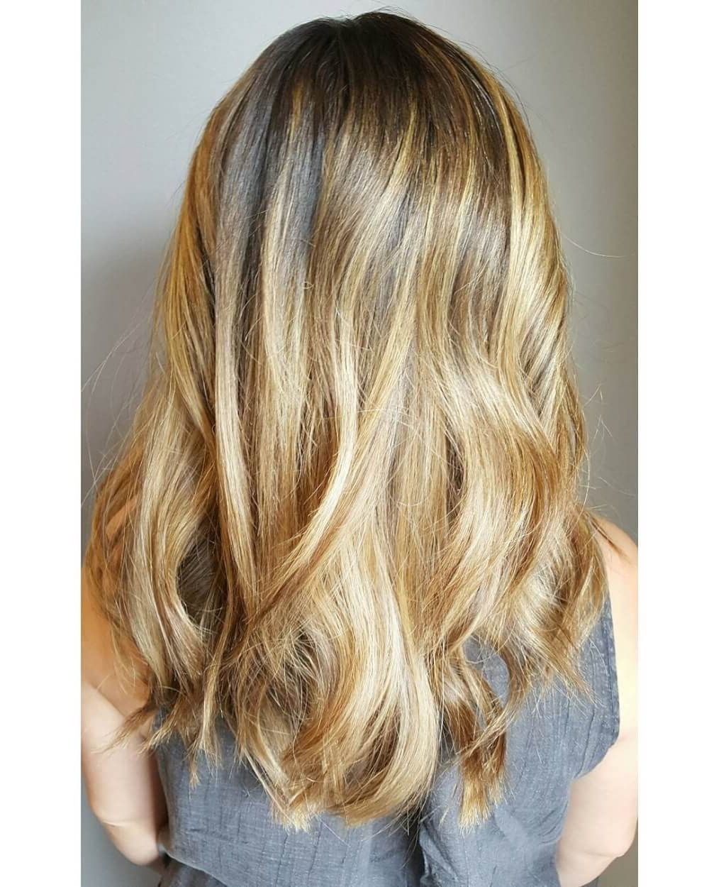 38 Top Blonde Highlights Of 2018 – Platinum, Ash, Dirty, Honey & Dark Intended For Most Recently Released Dirty Blonde Hairstyles With Subtle Highlights (Gallery 3 of 20)