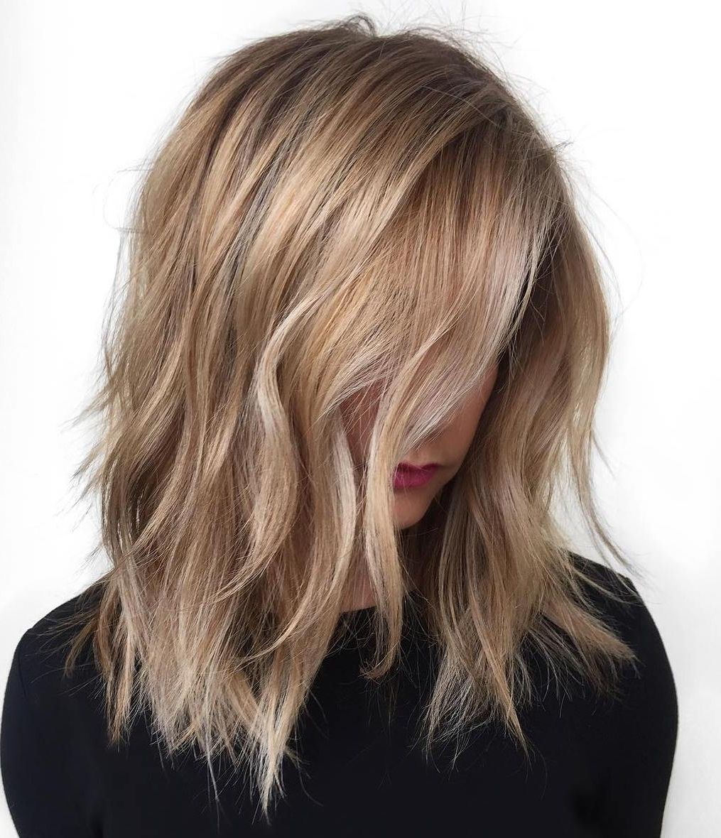 40 Styles With Medium Blonde Hair For Major Inspiration With Recent Blunt Cut White Gold Lob Blonde Hairstyles (View 19 of 20)