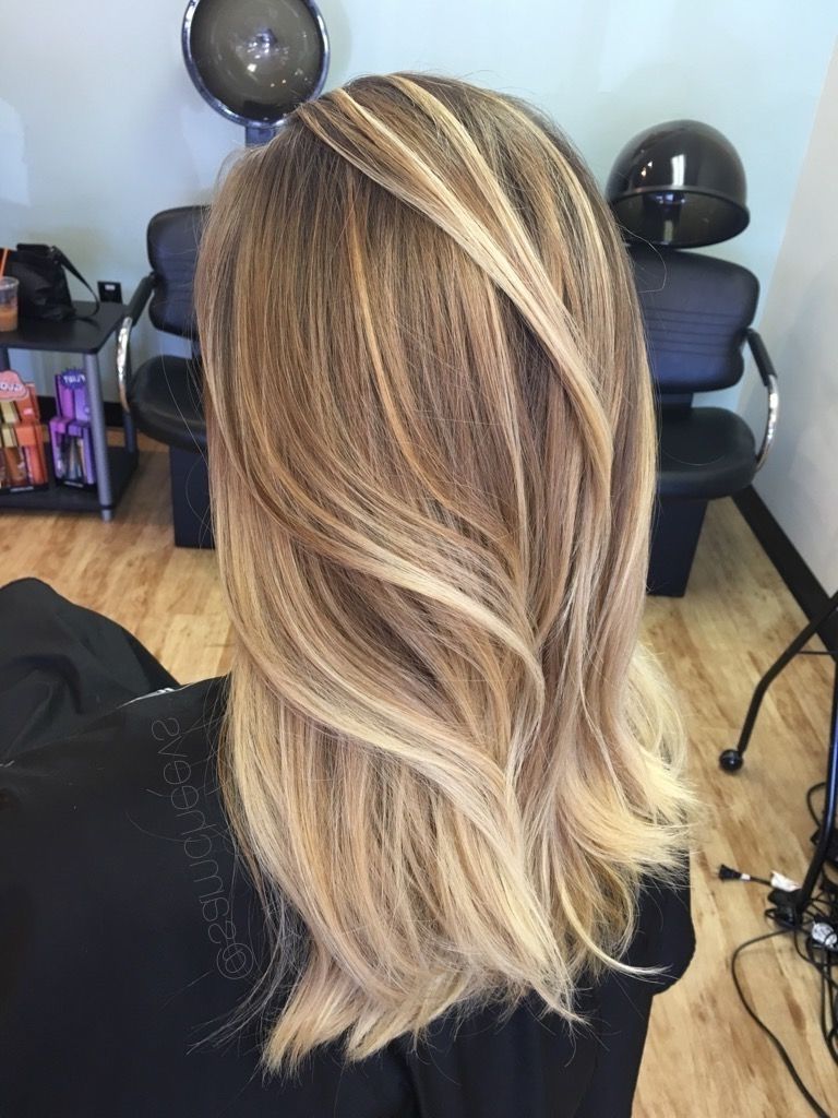 51 Blonde And Brown Hair Color Ideas For Summer 2018 In 2018 Pertaining To 2018 White Blonde Hairstyles For Brown Base (Gallery 19 of 20)