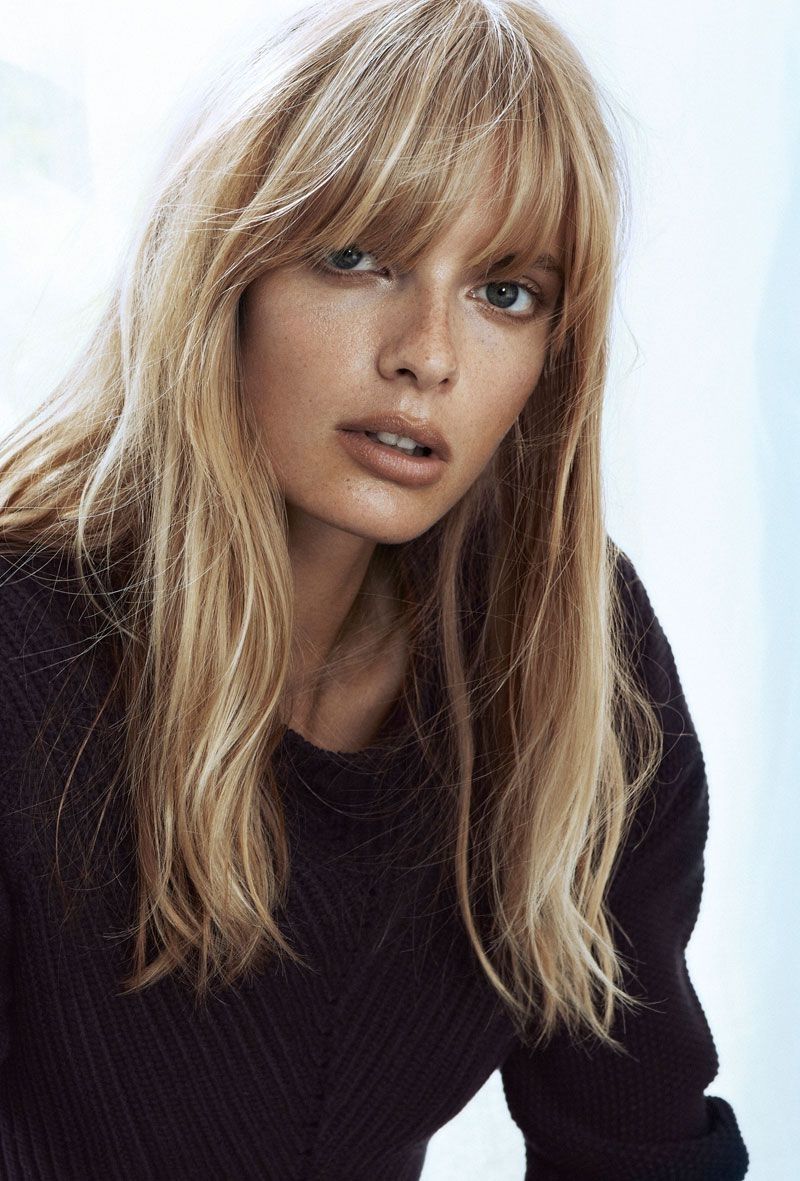 Bangs, Soft Bangs And Perfect Bangs Regarding Widely Used Weaved Polished Pony Hairstyles With Blunt Bangs (View 6 of 20)