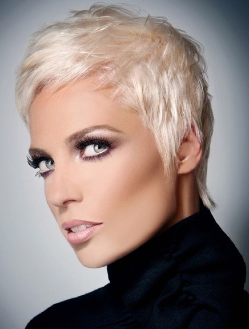 Beautiful Pixie Hairstyles For Gray Hair Gallery Styles Ideas With With Regard To 2017 Gray Blonde Pixie Hairstyles (Gallery 19 of 20)