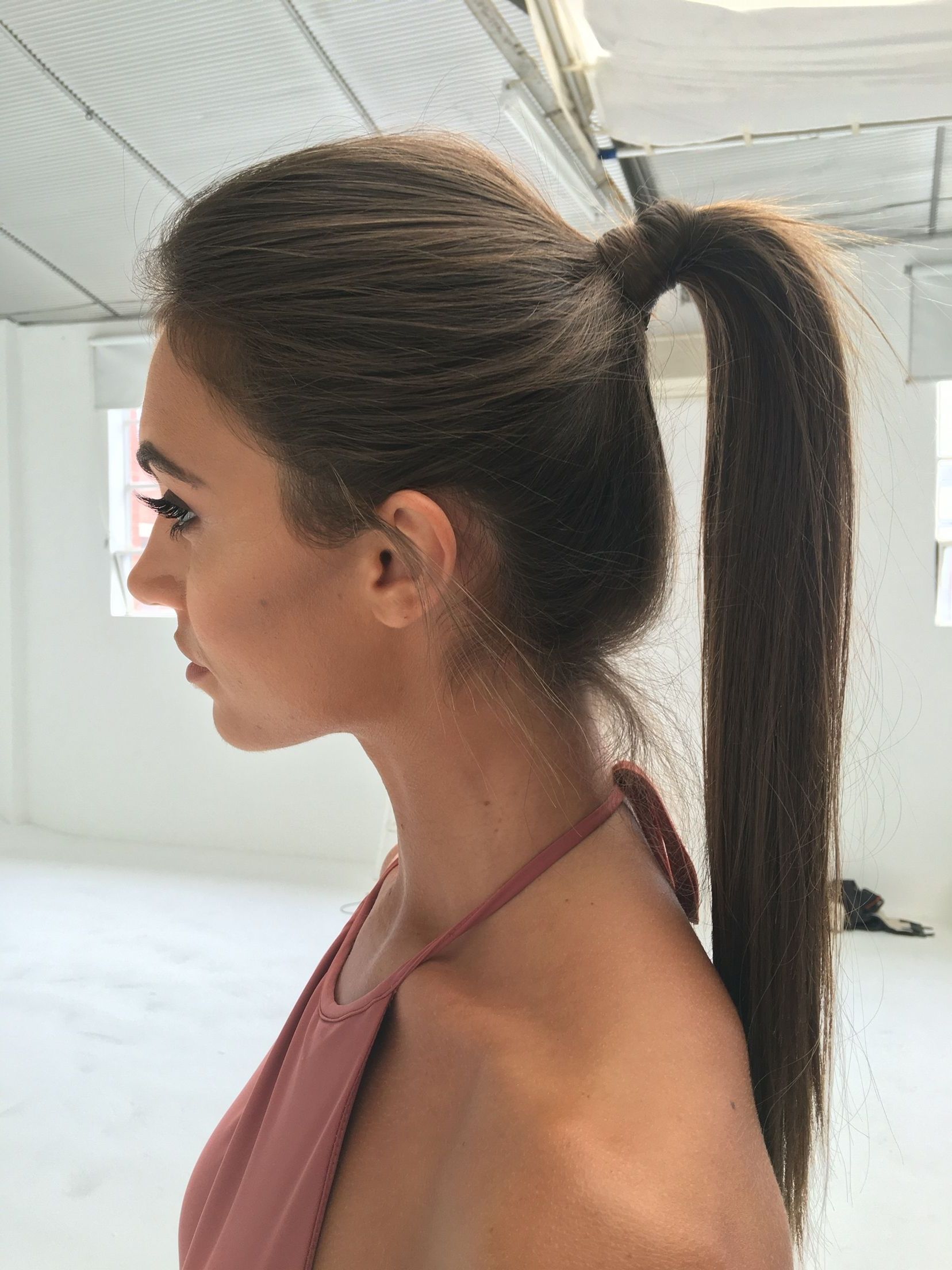Best And Newest Sleek And Shiny Ponytail Hairstyles Inside High Ponytail, Ponytail Hairstyle, Ponytail, Sleek Ponytail (View 1 of 20)