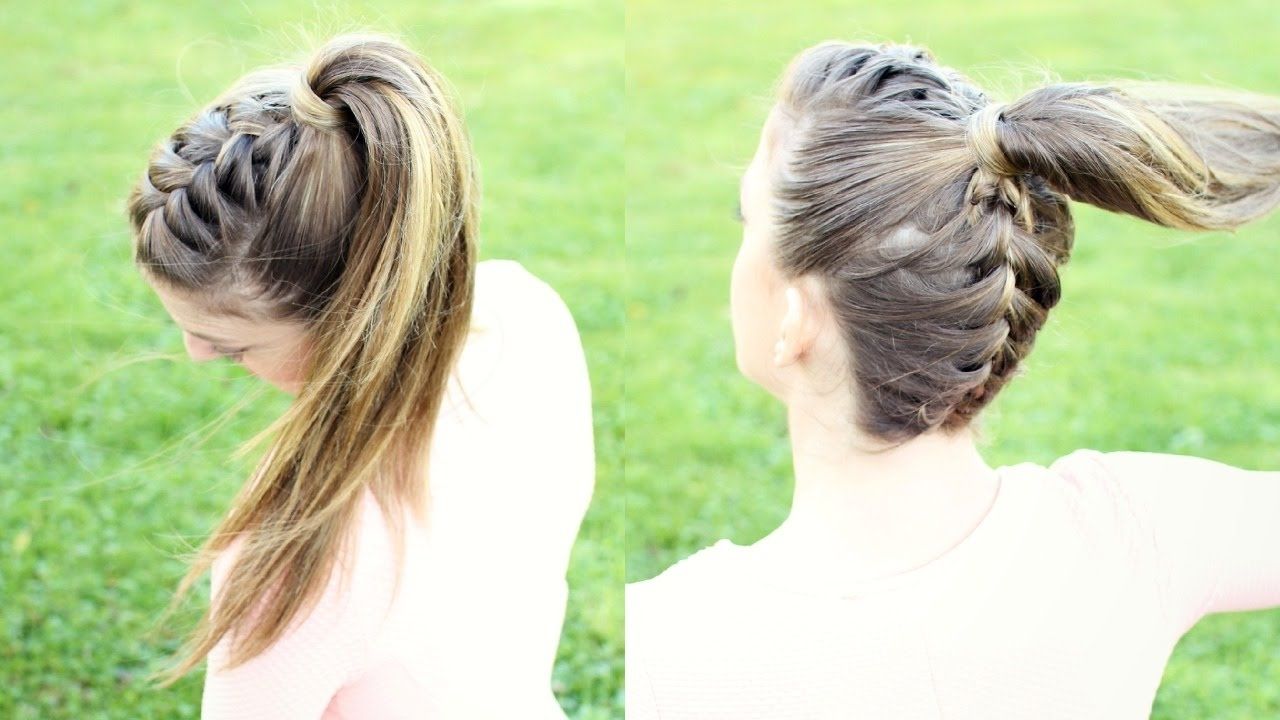 Braidsandstyles12 – Youtube Within Well Known Perfectly Undone Half Braid Ponytail (View 15 of 20)