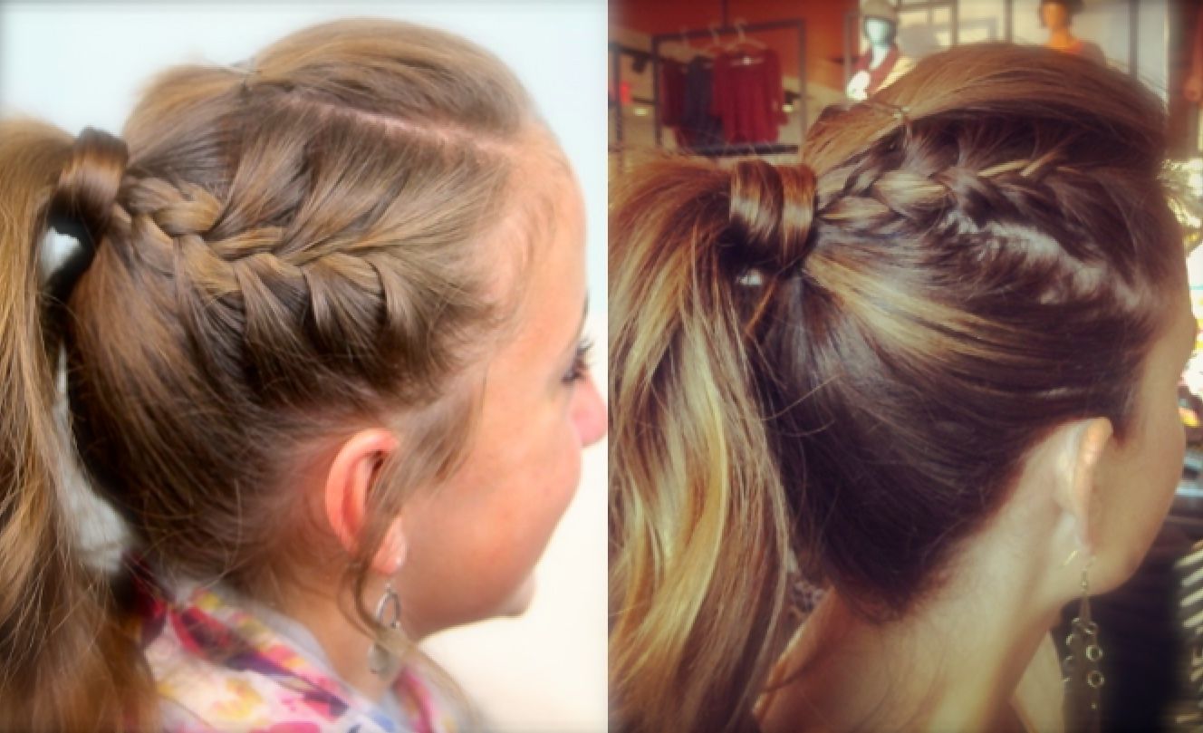 Cute Ponytail Ideas (View 8 of 20)