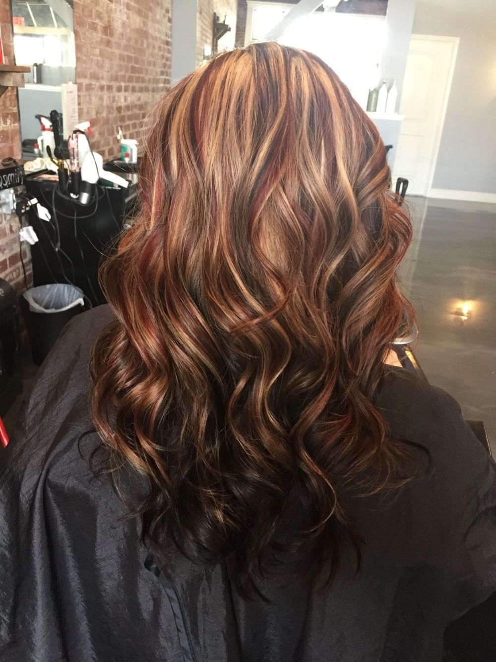 Dark Brown Underneath With White Blonde Highlights And Dark Brown Regarding Best And Newest White And Dirty Blonde Combo Hairstyles (View 9 of 20)