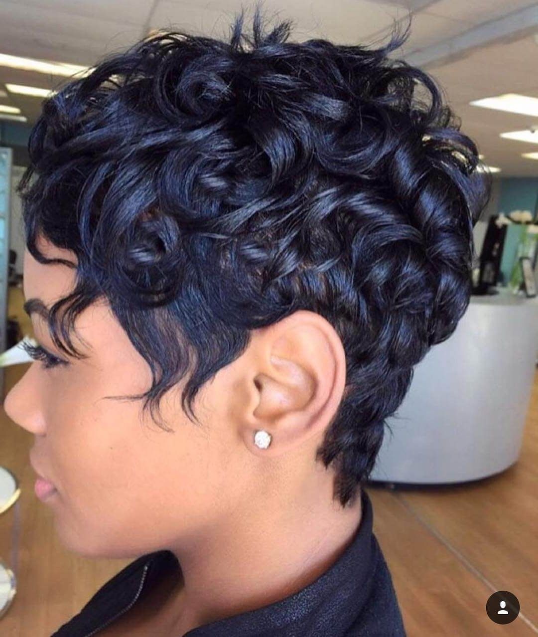 Famous Messy Tapered Pixie Hairstyles Within 12 Curly Pixie Cut For Short Or Medium Length Hair (View 19 of 20)