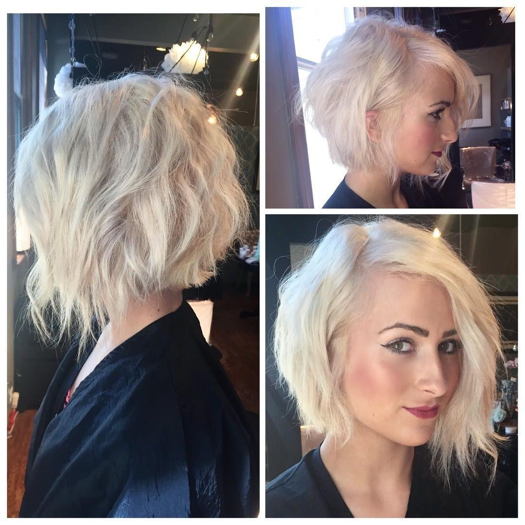 Famous Platinum Asymmetrical Blonde Hairstyles Within 50 Adorable Asymmetrical Bob Hairstyles 2018 – Hottest Bob Haircuts (View 12 of 20)