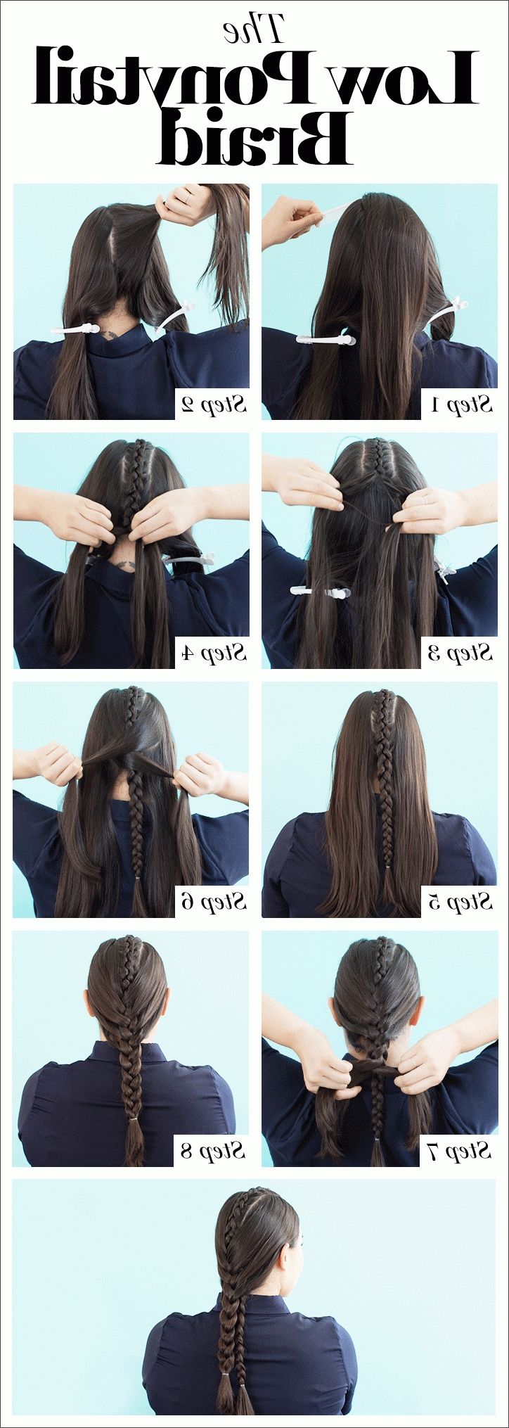 Fashionable Three Braids To One Ponytail Hairstyles Within How To Braid Hair: 8 Cute Diy Hairstyles For Every Hair Type (Gallery 14 of 20)