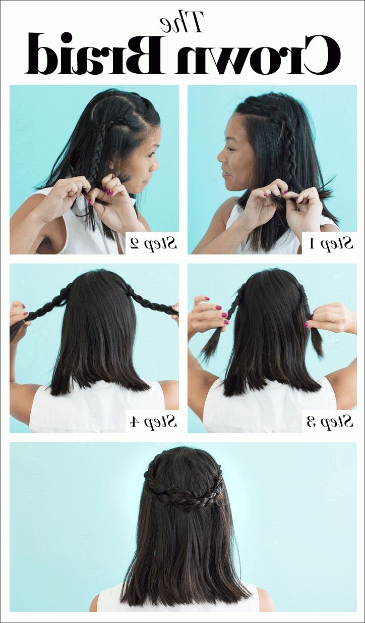 Glamour Intended For Fashionable Pony Hairstyles With Wrap Around Braid For Short Hair (View 18 of 20)