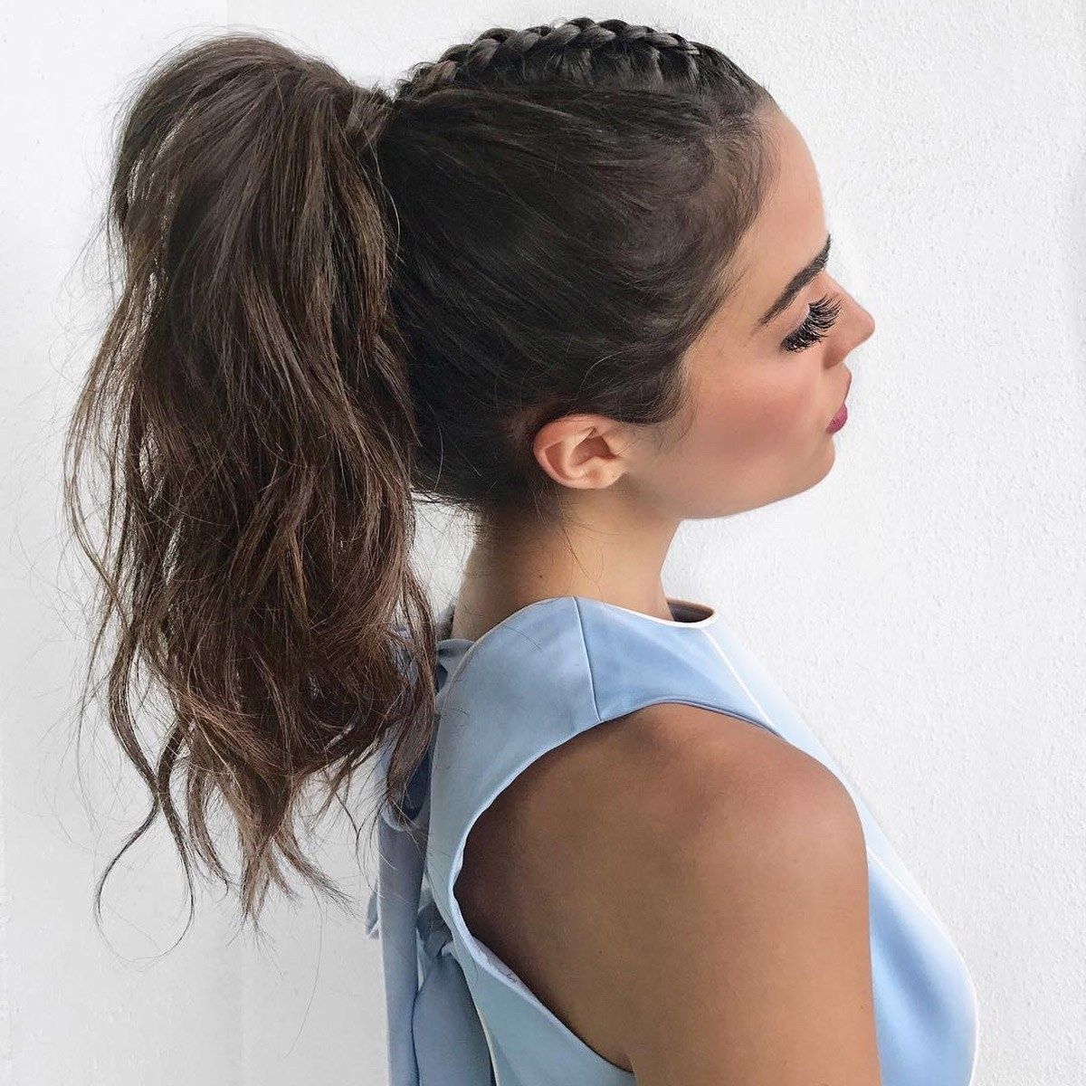 Glamour With Trendy Braided Ponytail Mohawk Hairstyles (View 18 of 20)