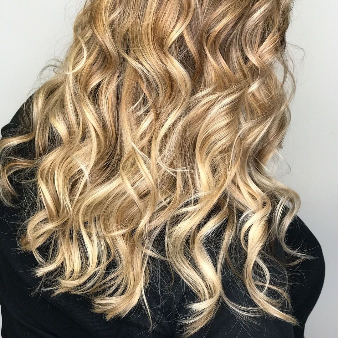 Gorgeous Bright Classic Blonde Balayageaveda Artist Ashlyn Regarding Well Known Classic Blonde Balayage Hairstyles (View 3 of 20)