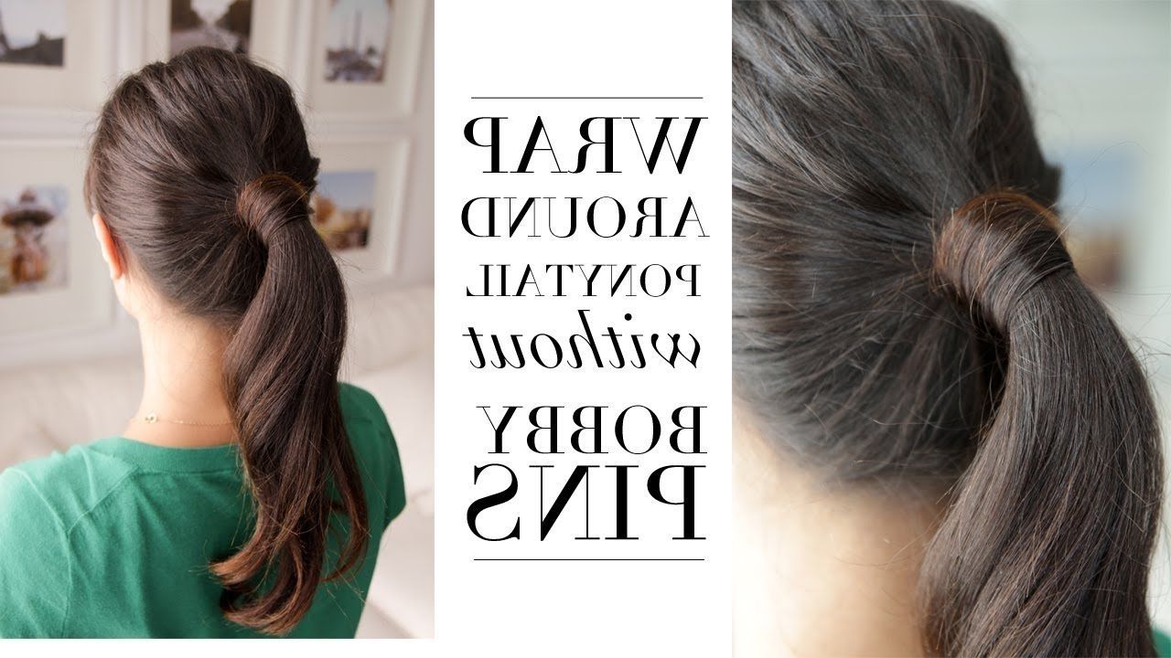 Hair In 2018 Pertaining To Recent Double Braided Wrap Around Ponytail Hairstyles (Gallery 20 of 20)