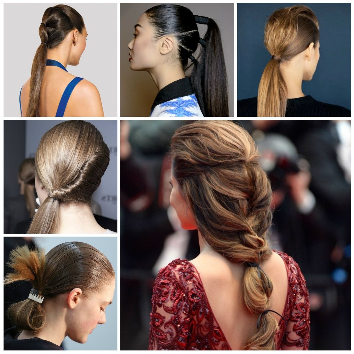 Hairstyles For Women 2019, Haircuts For Long Intended For Widely Used Casual Retro Ponytail Hairstyles (View 9 of 20)