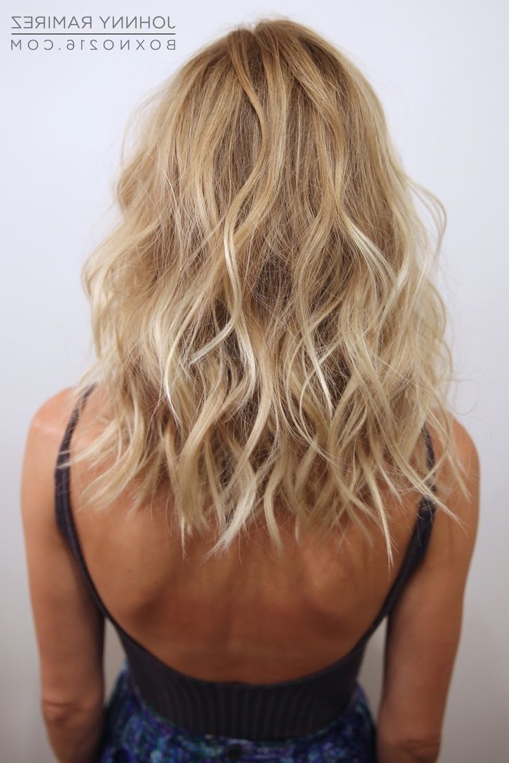 Hairstyles With Regard To Recent Glamorous Mid Length Blonde Bombshell (Gallery 19 of 20)