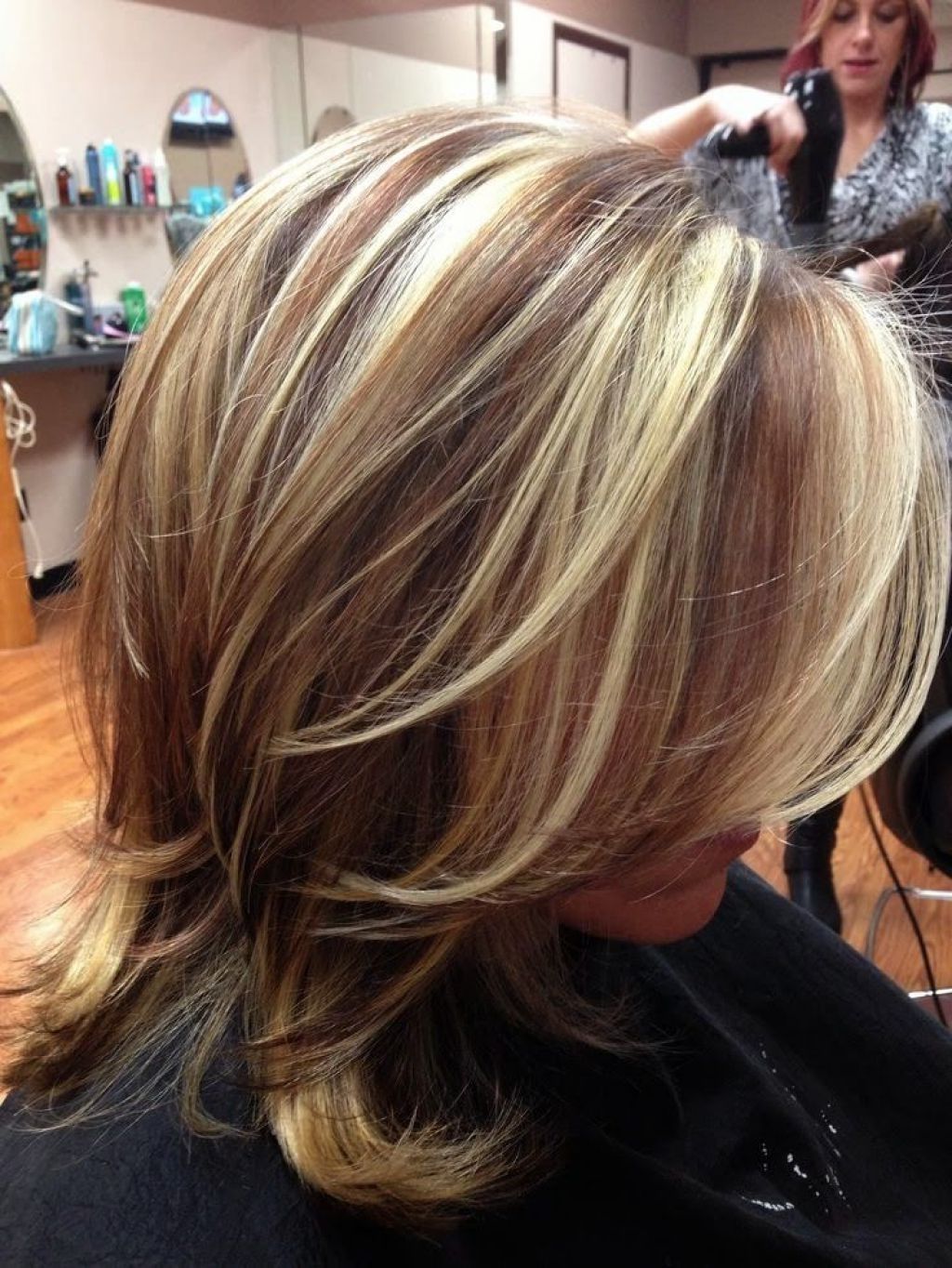 Highlights And Lowlights Ideas 4 Hair Color Highlight And Lowlight Regarding Most Popular Bi Color Blonde With Bangs (View 1 of 20)