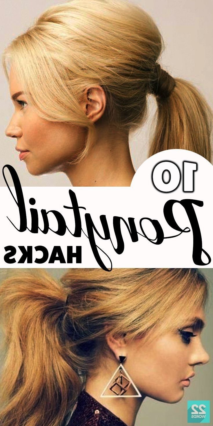 If You've Got Hair Long Enough For A Ponytail, You Probably Know Pertaining To Fashionable Fancy Sleek And Polished Pony Hairstyles (View 13 of 20)