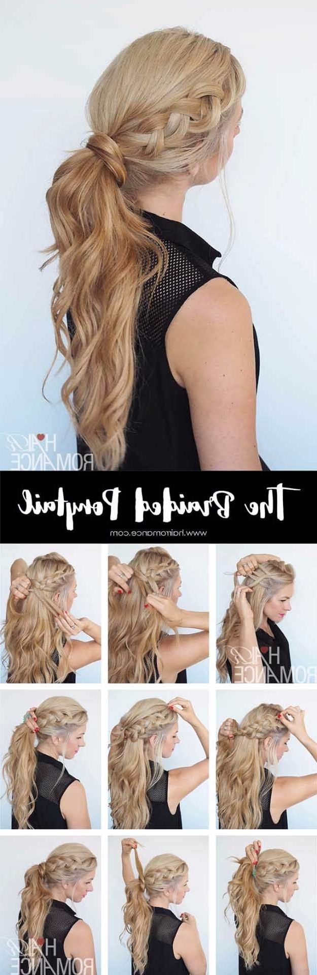 Latest Glam Ponytail Hairstyles In 38 Glam Ponytail Tutorials (View 5 of 20)