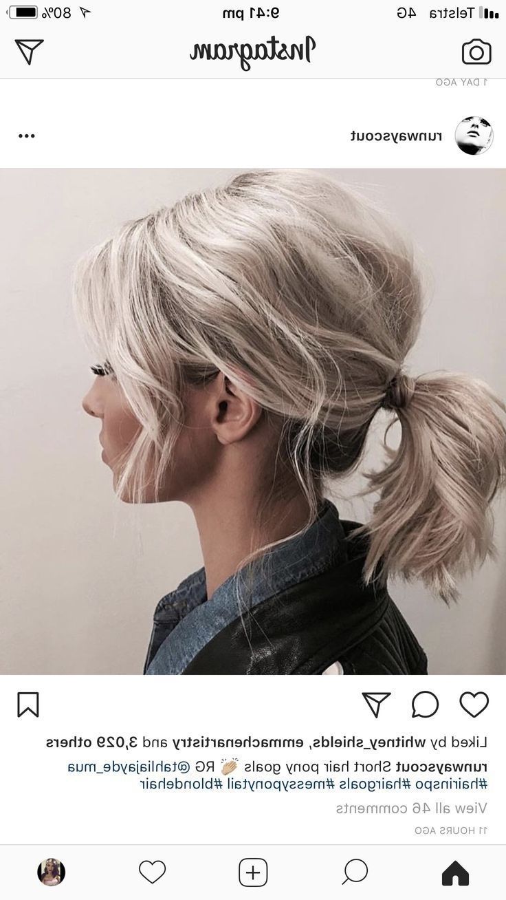 Love This Messy Ponytail (View 10 of 20)