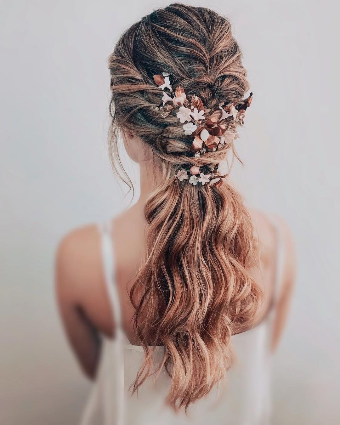 Low Ponytail + Hidden Brads – Best Recipes, Fashion On Trends Intended For Best And Newest Hidden Braid Hairstyles (Gallery 19 of 20)