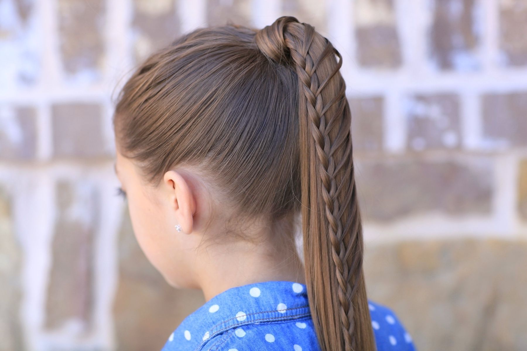 Medium Hair Styles Pertaining To Well Known Braided And Knotted Ponytail Hairstyles (View 13 of 20)