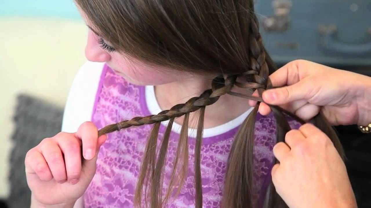 Most Recent Ladder Braid Side Ponytail Hairstyles Within Ladder Braid Side Ponytail Cute Girls Hairstyles – Youtube (View 8 of 20)
